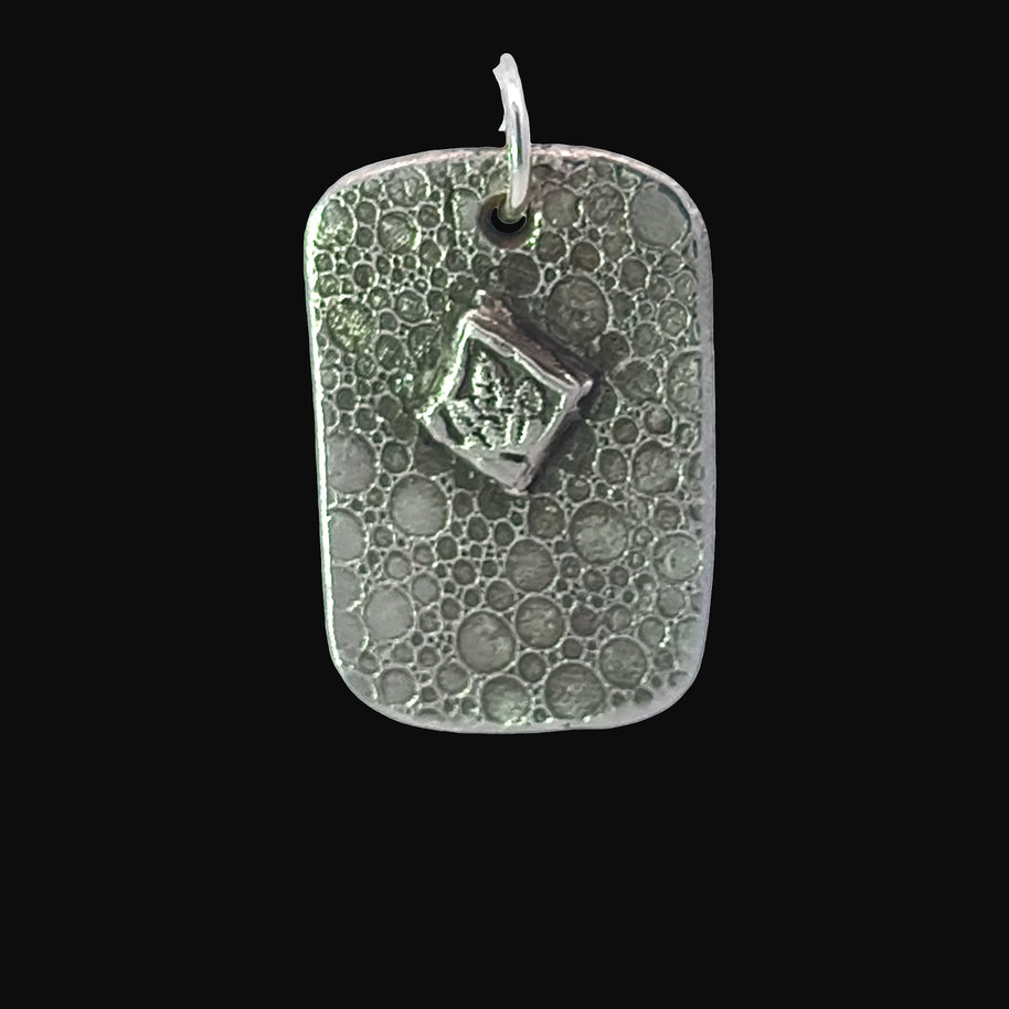 FS Medium Floral Tag Charm