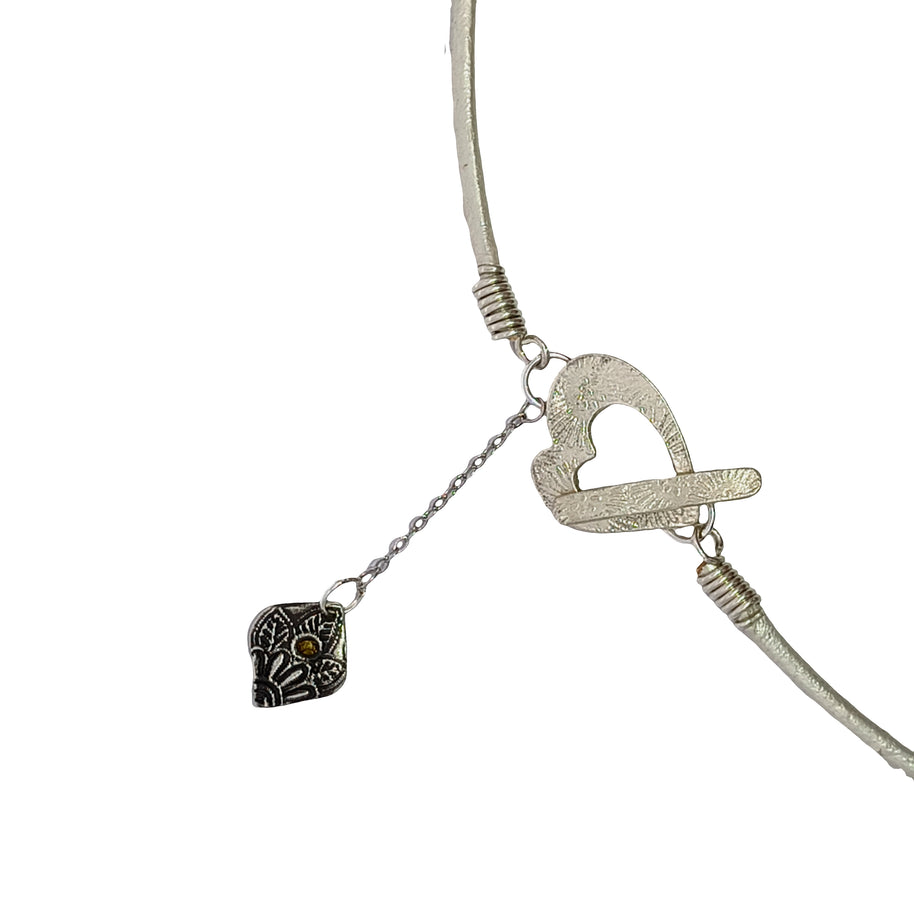 FS Chrysanthemum Heart Pendant