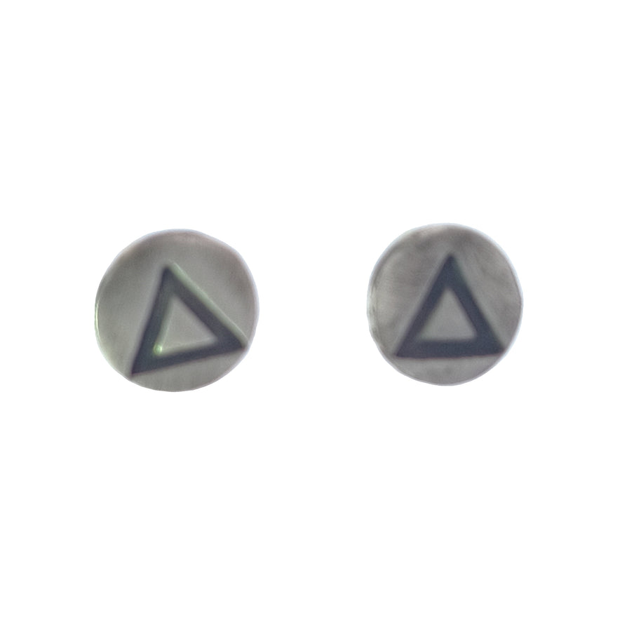 FS Alchemy Zodiac Fire Element Symbol post earrings (Made to order)