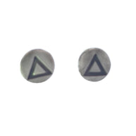 FS Alchemy Zodiac Fire Element Symbol post earrings (Made to order)