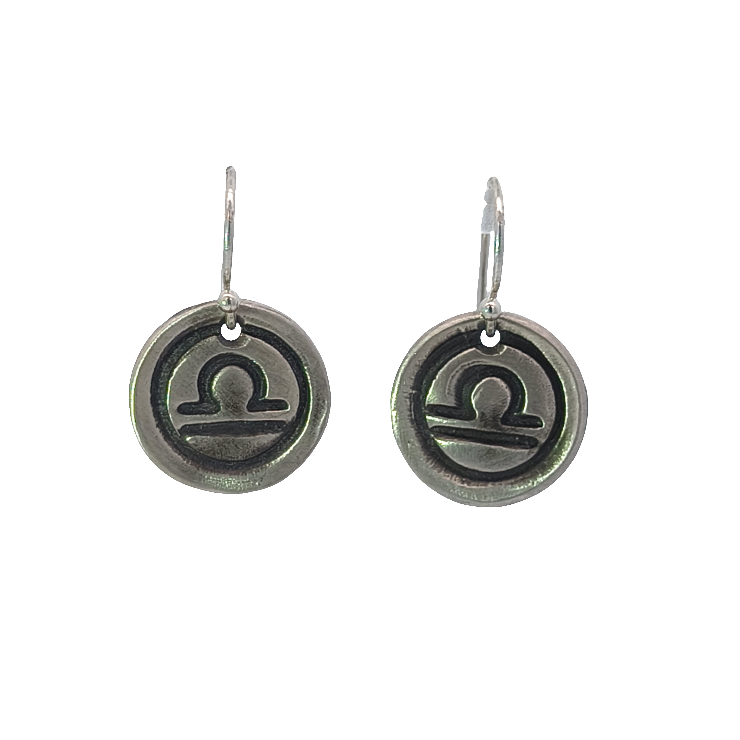 FS Zodiac Symbol Drop Earrings Libra (Made to order)