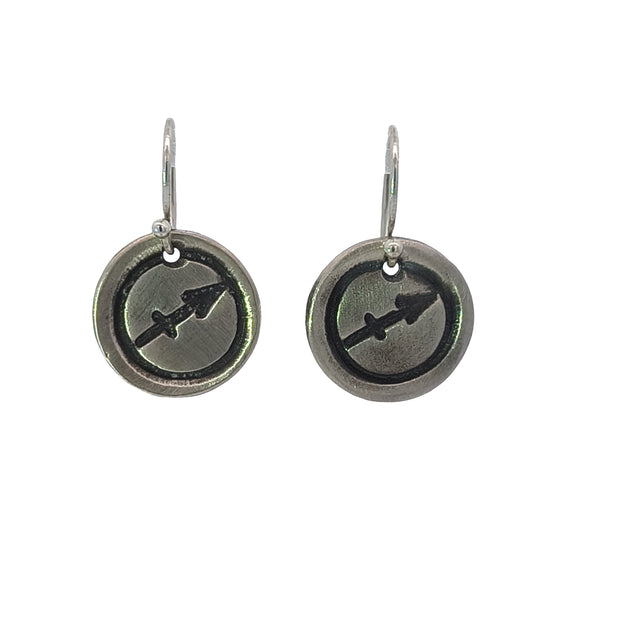 FS Zodiac Symbol Drop Earrings Sagittarius (Made to order)