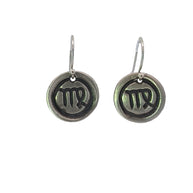 FS Zodiac Symbol Drop Earrings Virgo (Made to order)