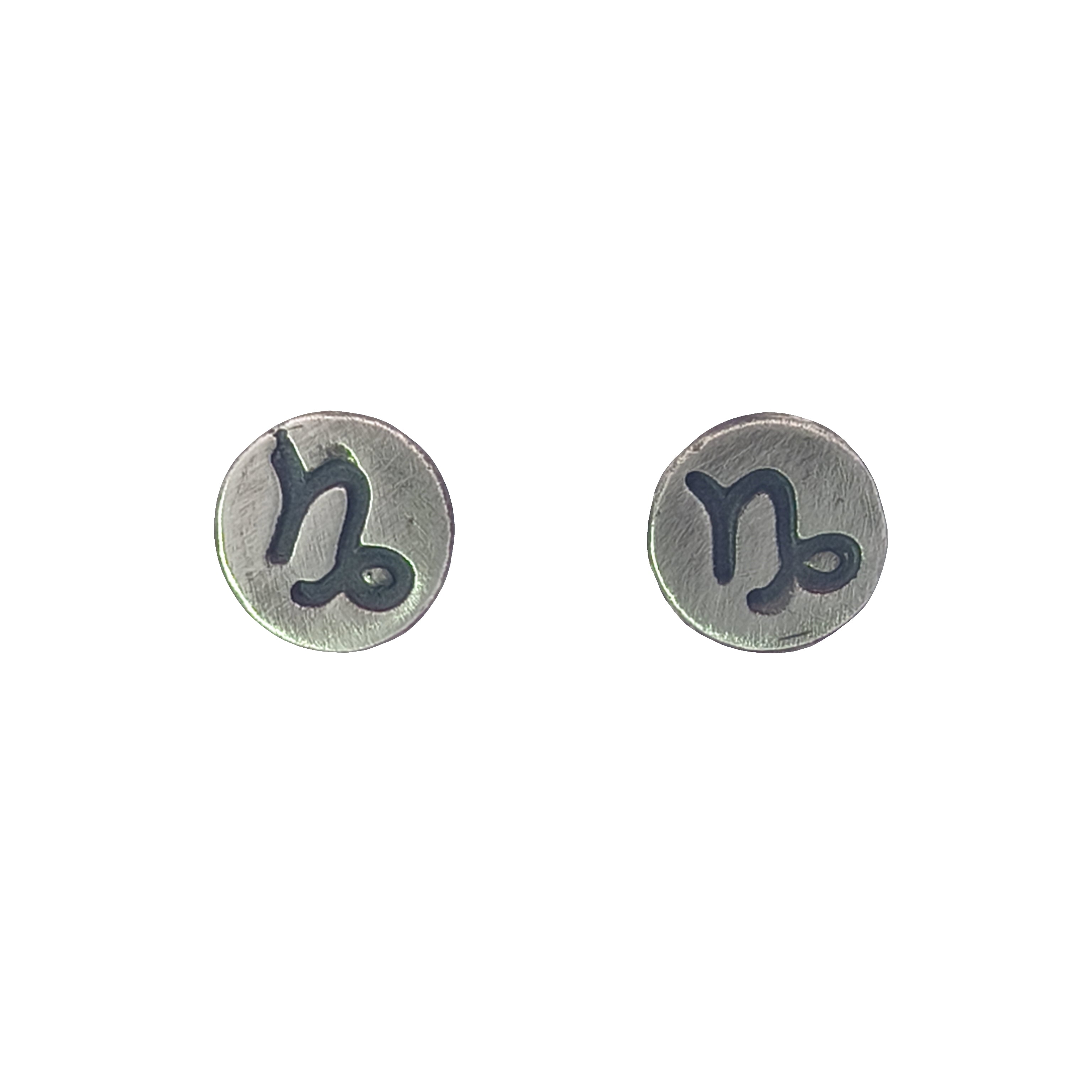 FS Zodiac Symbol Post Earrings Capricorn (Made to order)