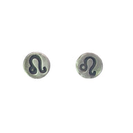 FS Zodiac Symbol Post Earrings Leo (Made to order)