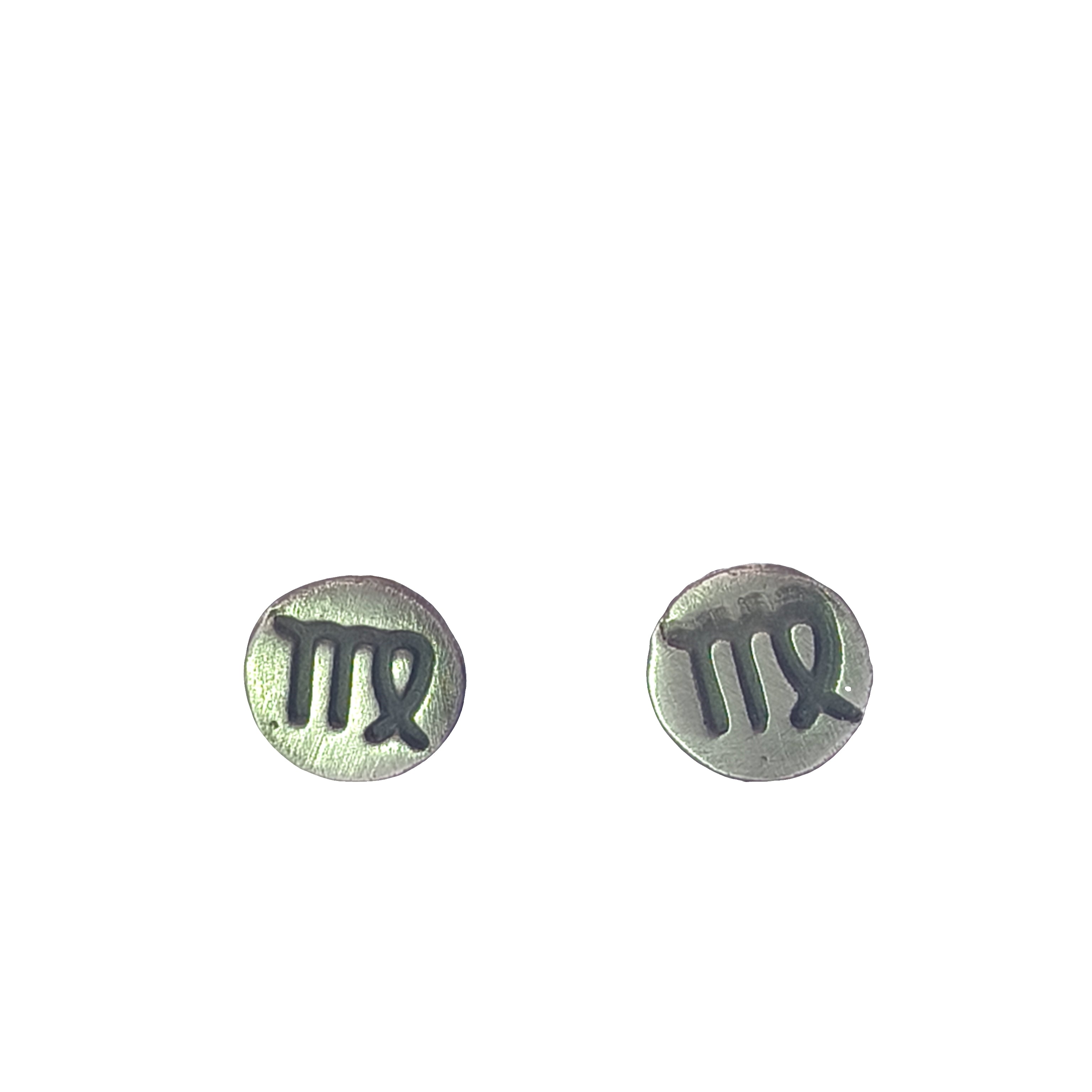FS Zodiac Symbol Post Earrings Virgo (Made to order)