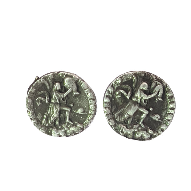 FS Zodiac Sign Aquarius Post Earrings (Made to order)