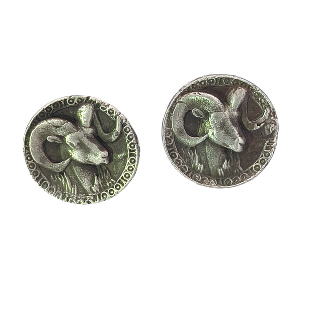 FS Zodiac Sign Aries Post Earrings (Made to order)
