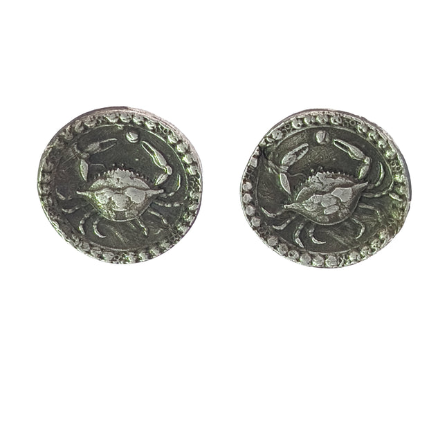 FS Zodiac Sign Cancer Post Earrings (Made to order)