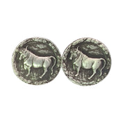 FS Zodiac Sign Taurus Post Earrings (Made to order)