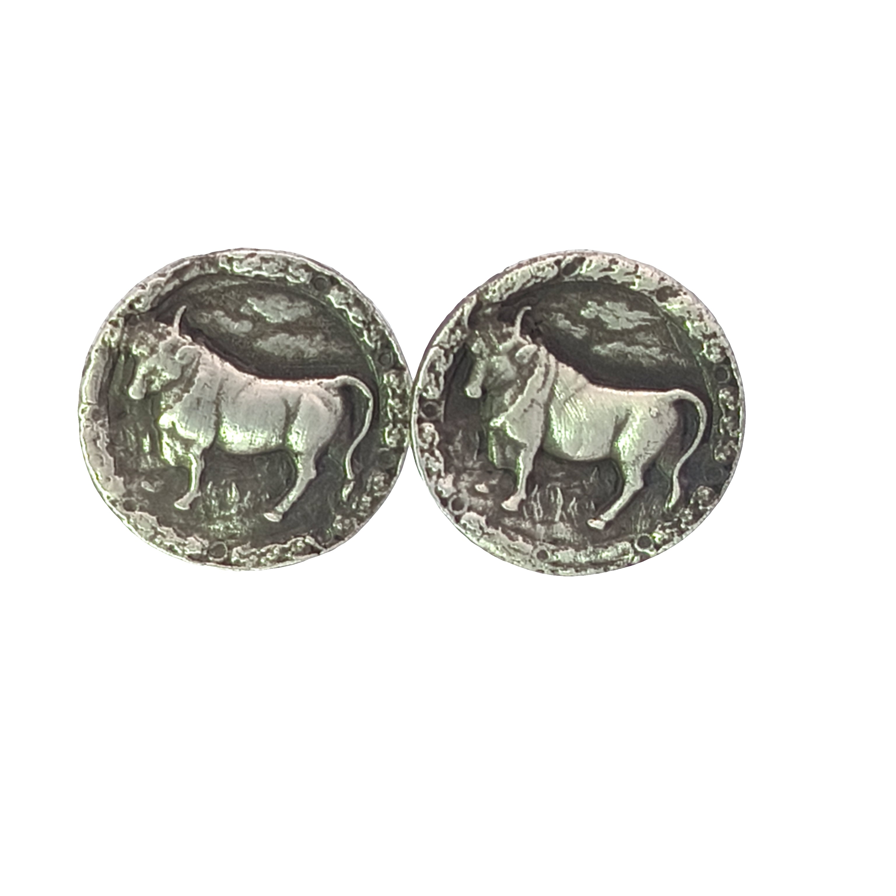 FS Zodiac Sign Taurus Post Earrings (Made to order)