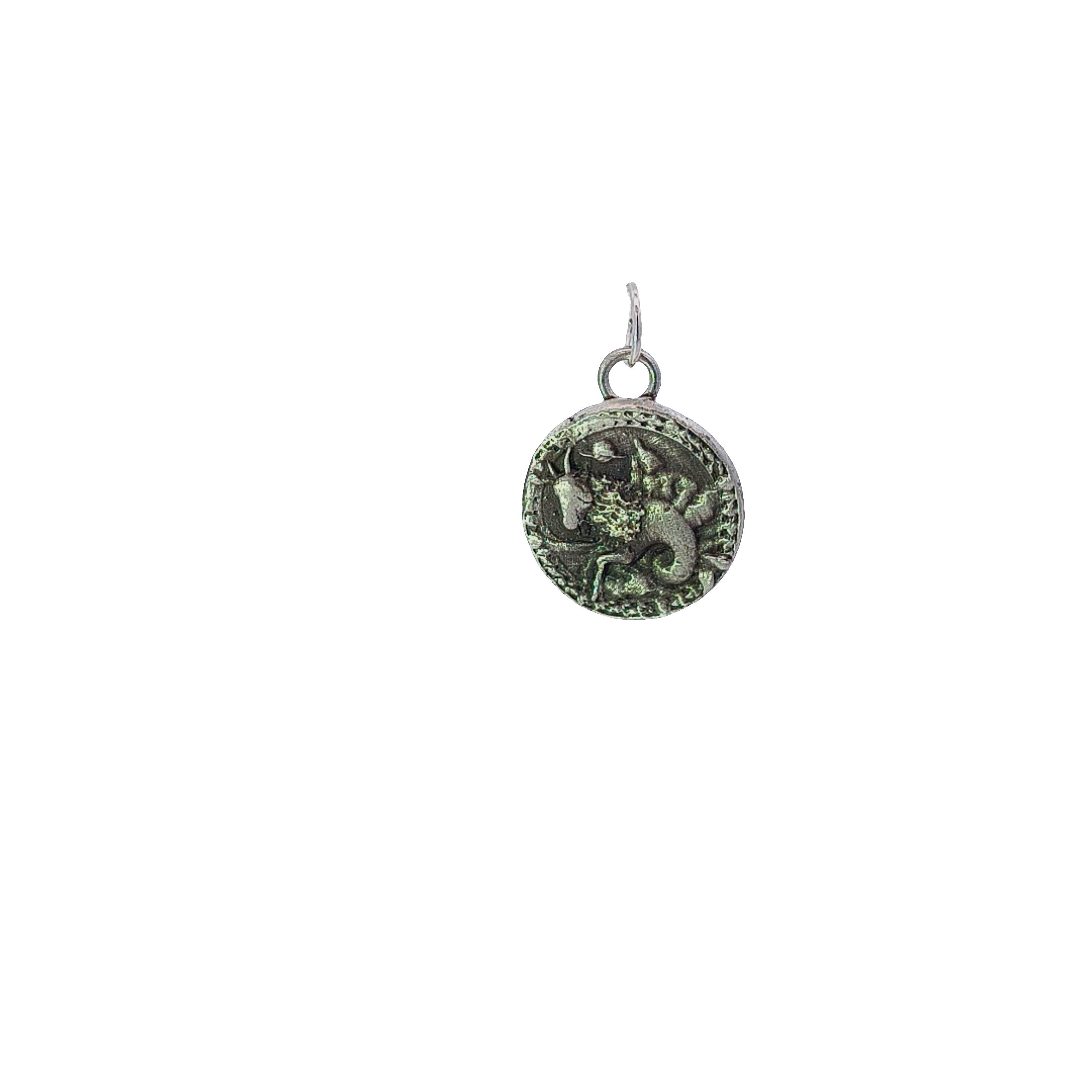 FS Zodiac Sign Capricorn 1-Sided Small Pendant (Made to order)