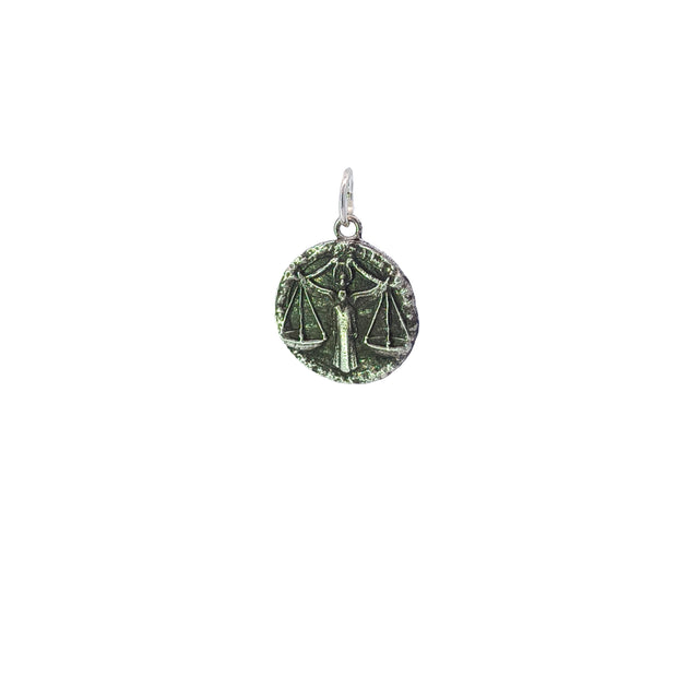FS Zodiac Sign Libra 1-Sided Small Pendant (Made to order)
