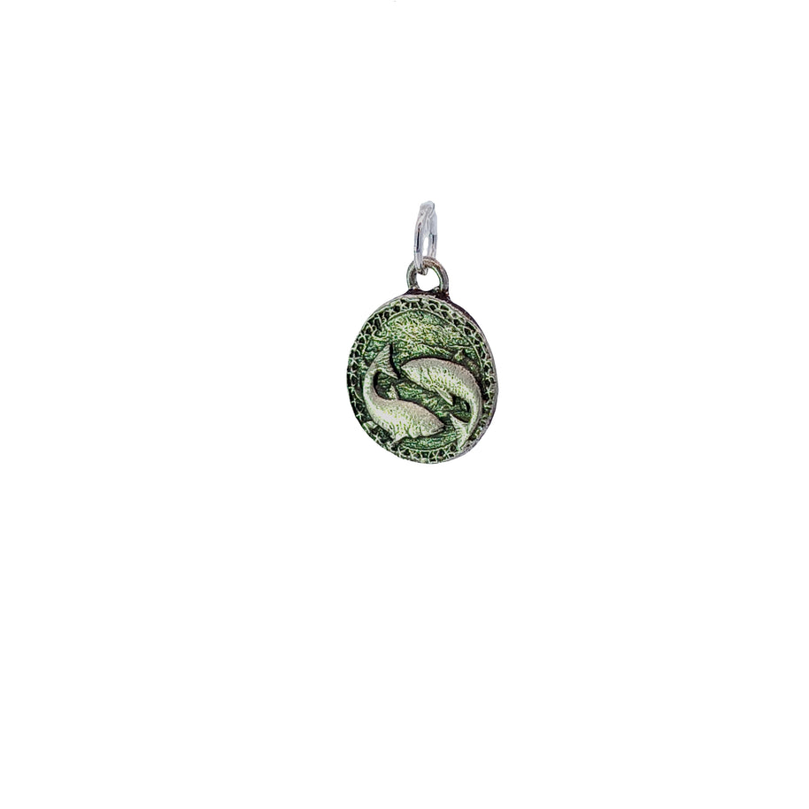 FS Zodiac Sign Pisces 1-Sided Small Pendant (Made to order)