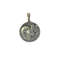 FS Zodiac Sign Aries 1-Sided Large Pendant (Made to order)