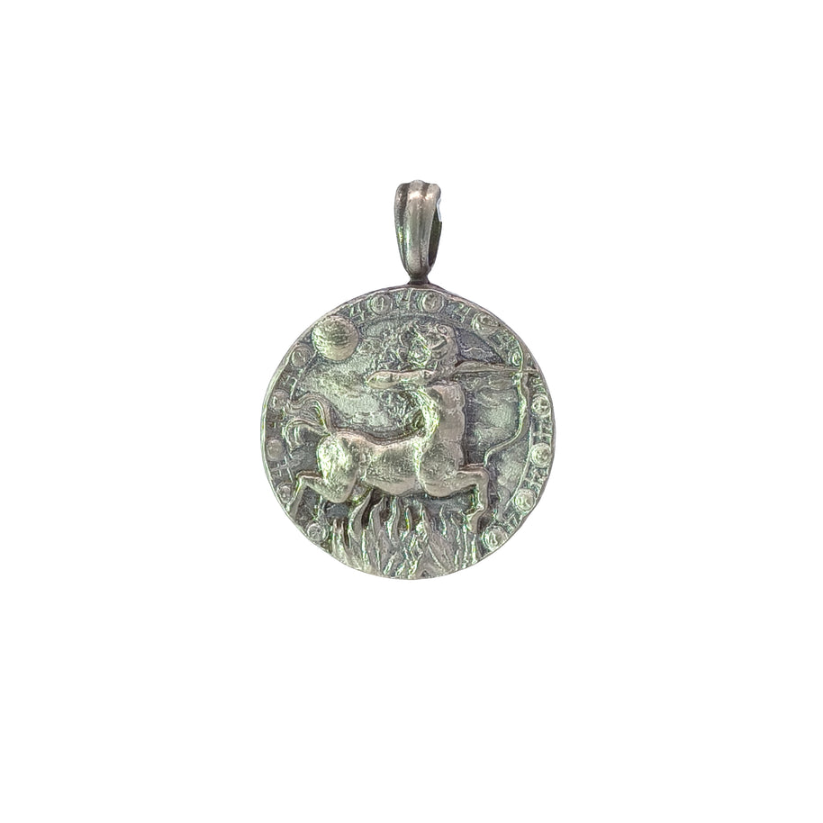 FS Zodiac Sign Sagittarius 1-Sided Large Pendant (Made to order)