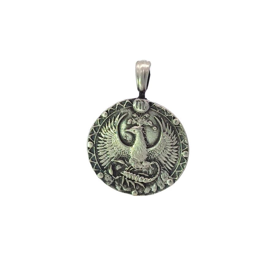 FS Zodiac Sign Scorpio 1-Sided Large Pendant (Made to order)