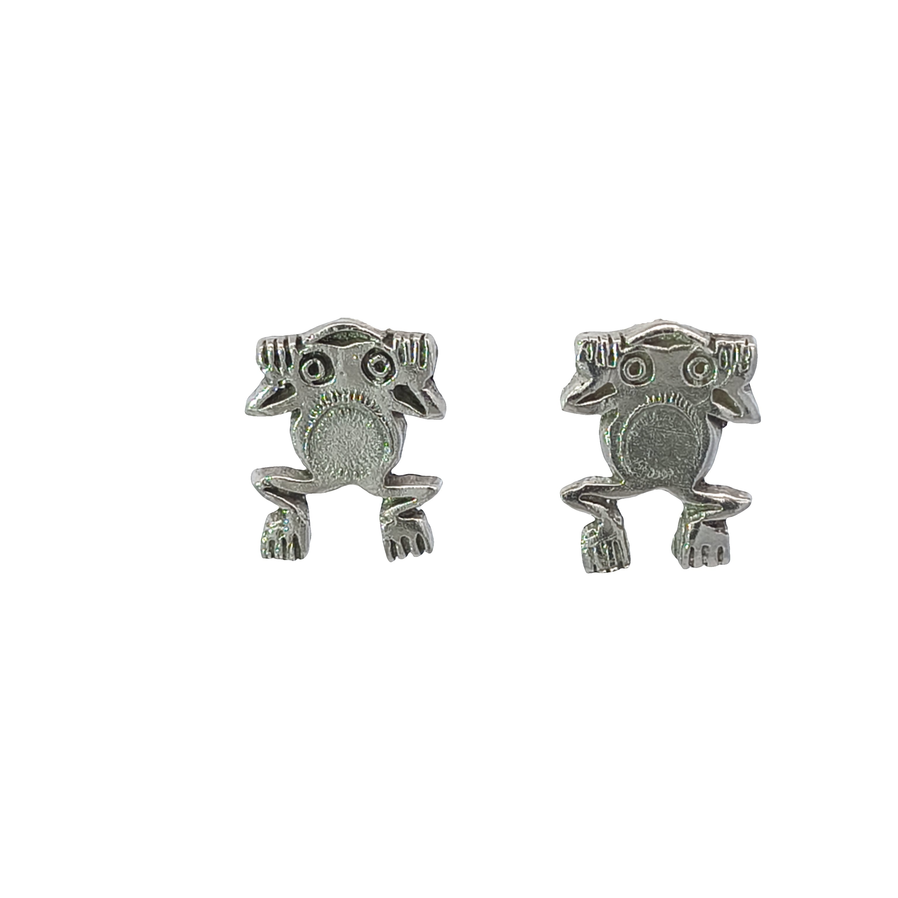 FS Small Frog Stud Earrings