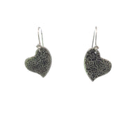 FS Flower Garden Love Heart Earrings