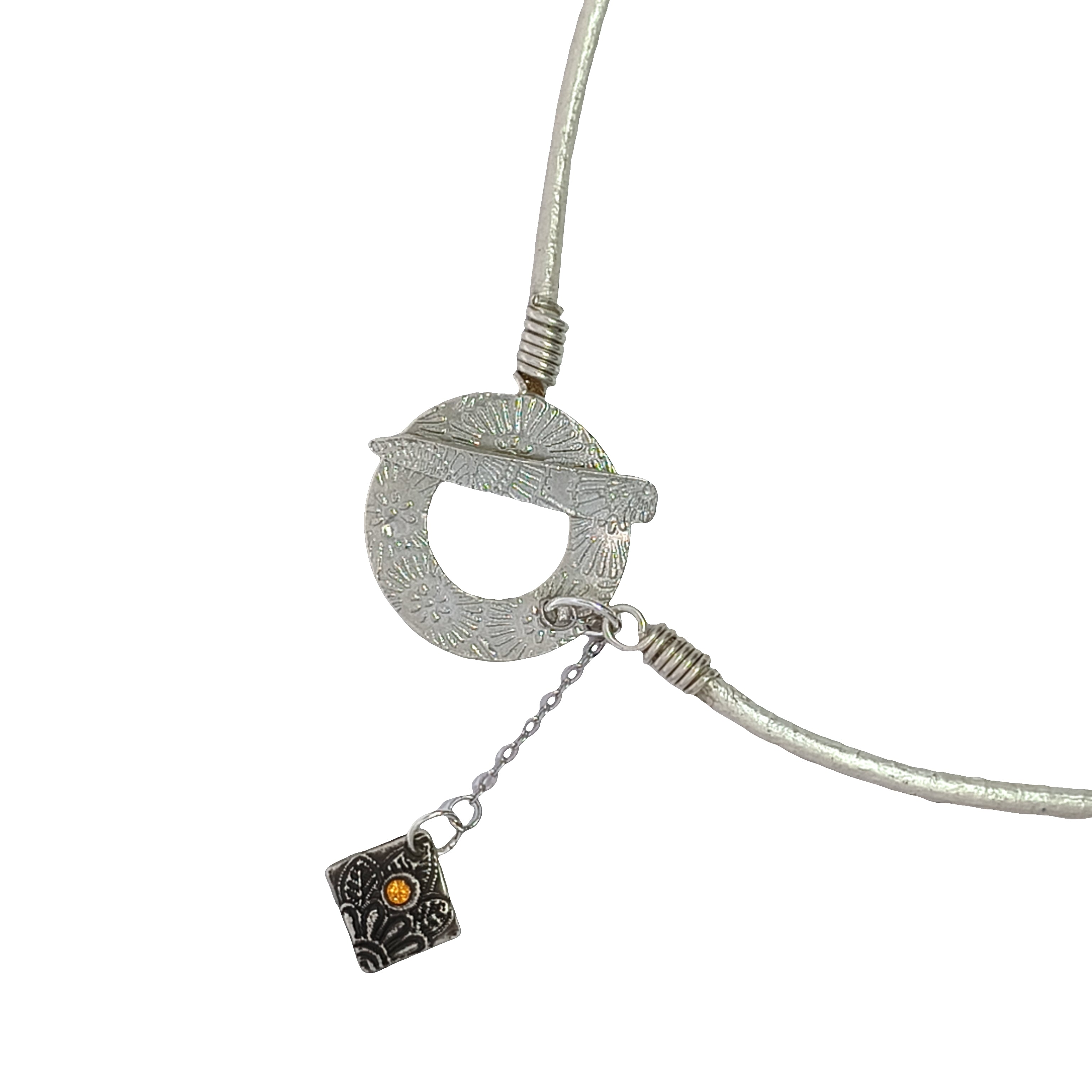 FS Rose Bouquet Heart Pendant