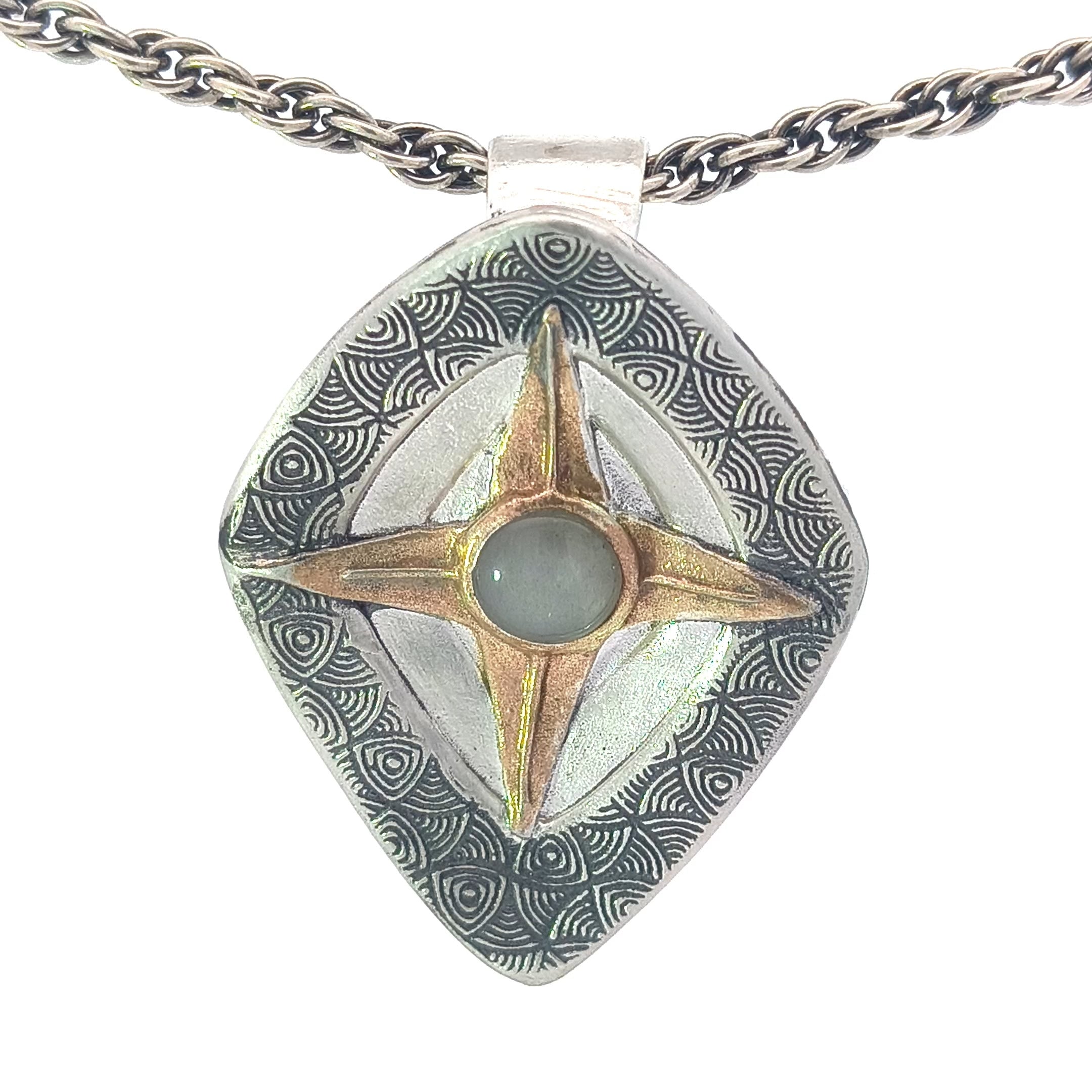 FS Infinite Wisdom Awaits - with Rose Gold Accents and Sterling chain